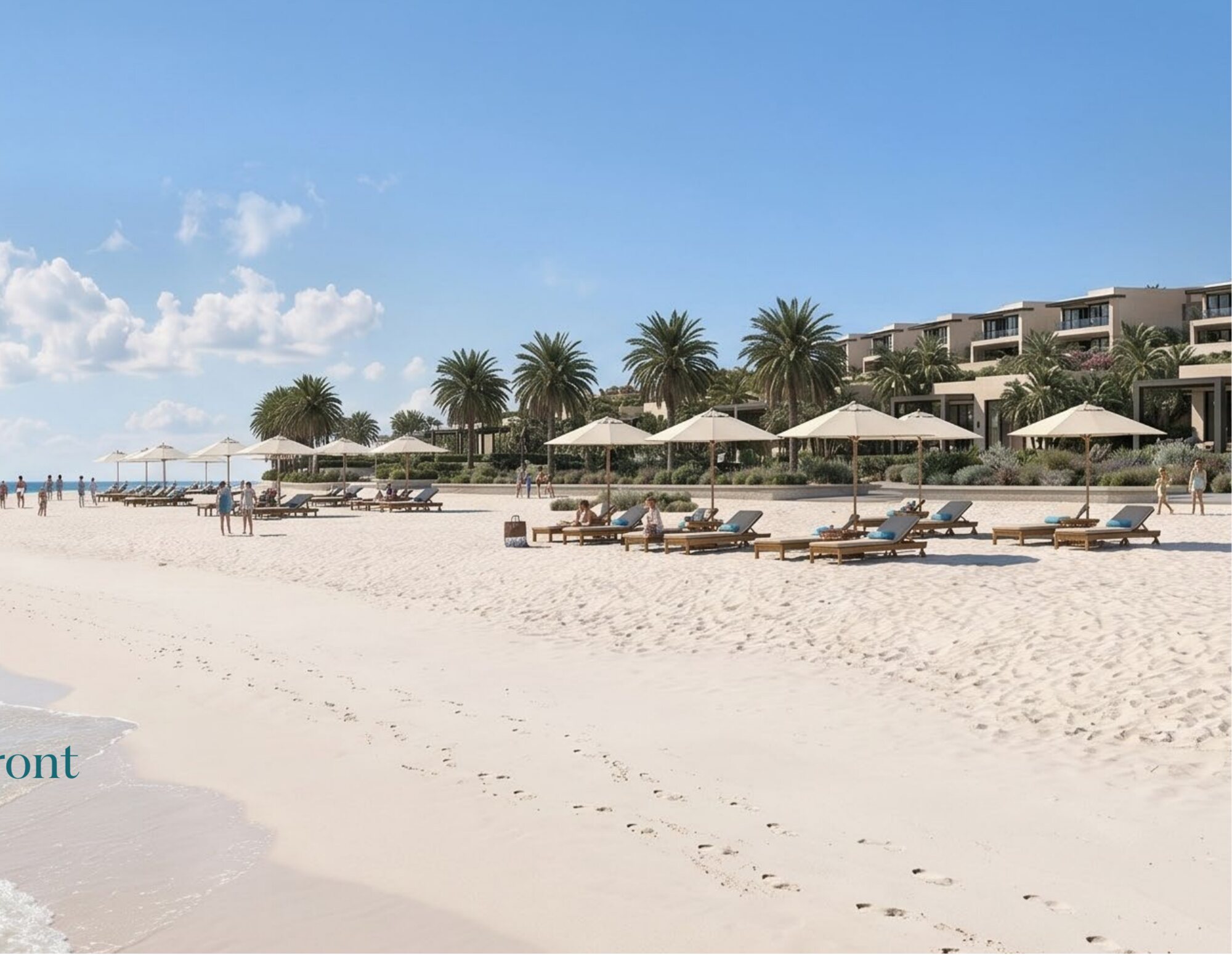 Mediterranean beachfront