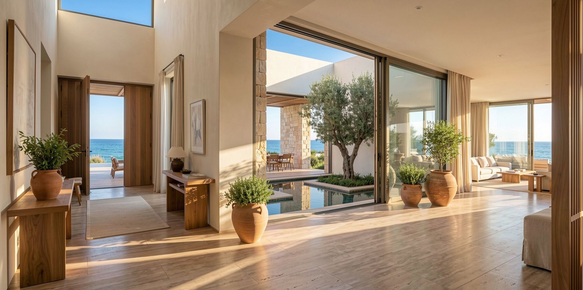 Open-plan living space